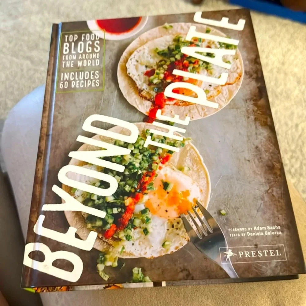 *Final Price* Beyond The Plate Cookbook Hardcover EUC Top Food Recipes